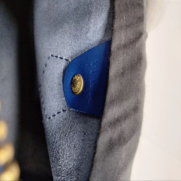 Louis Vuitton LV Hand Bag  Speedy 25 Blue Epi - Picture 7 of 8